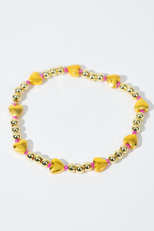 Pulsera mini hearths colores