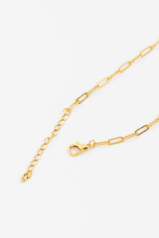 Collar corazón zirconias