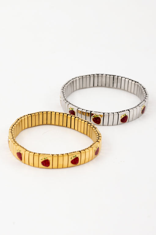 PULSERA ITALIANA FRESAS