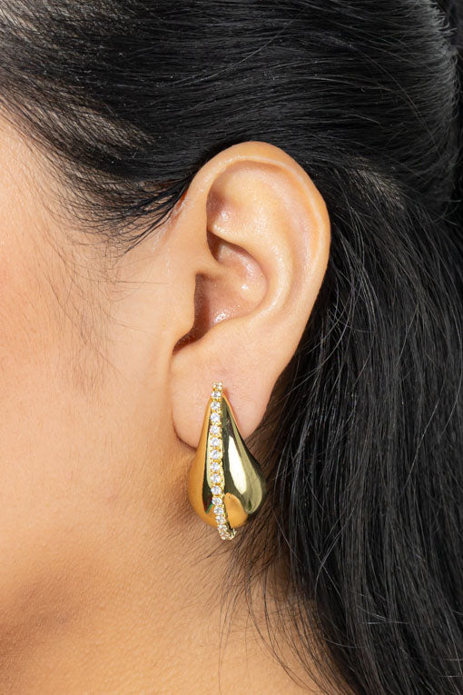 Arete gota cristal