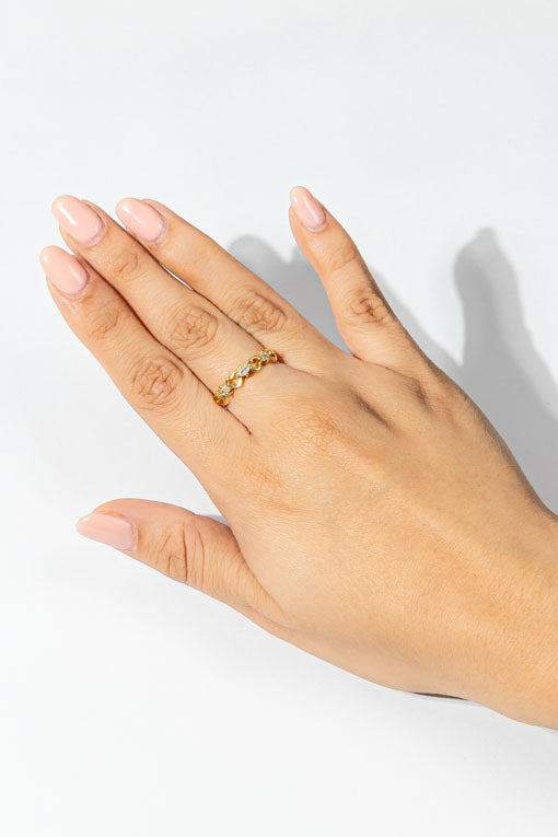 Anillo entrelazos