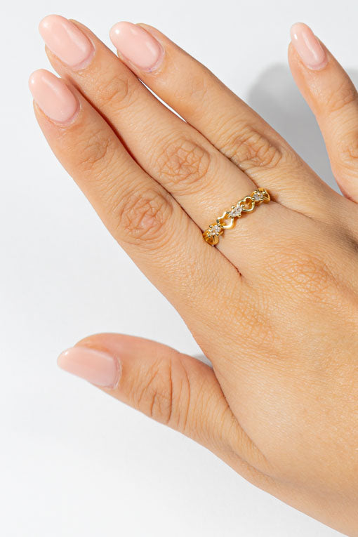 Anillo entrelazos