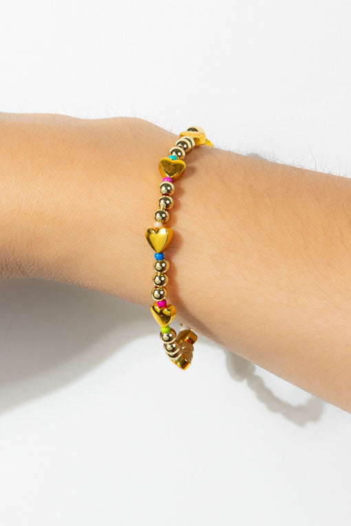 Pulsera mini hearths colores