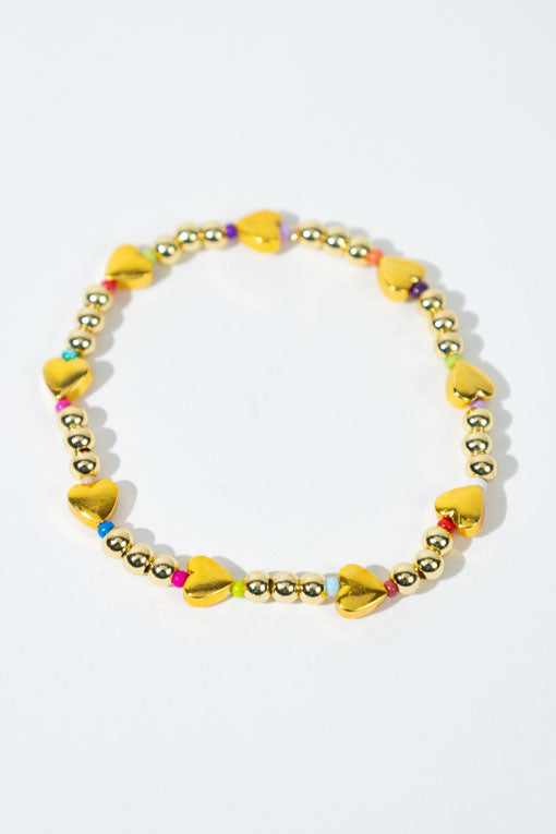 Pulsera mini hearths colores