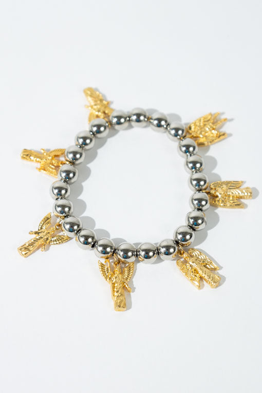 Pulsera arcangeles dorados